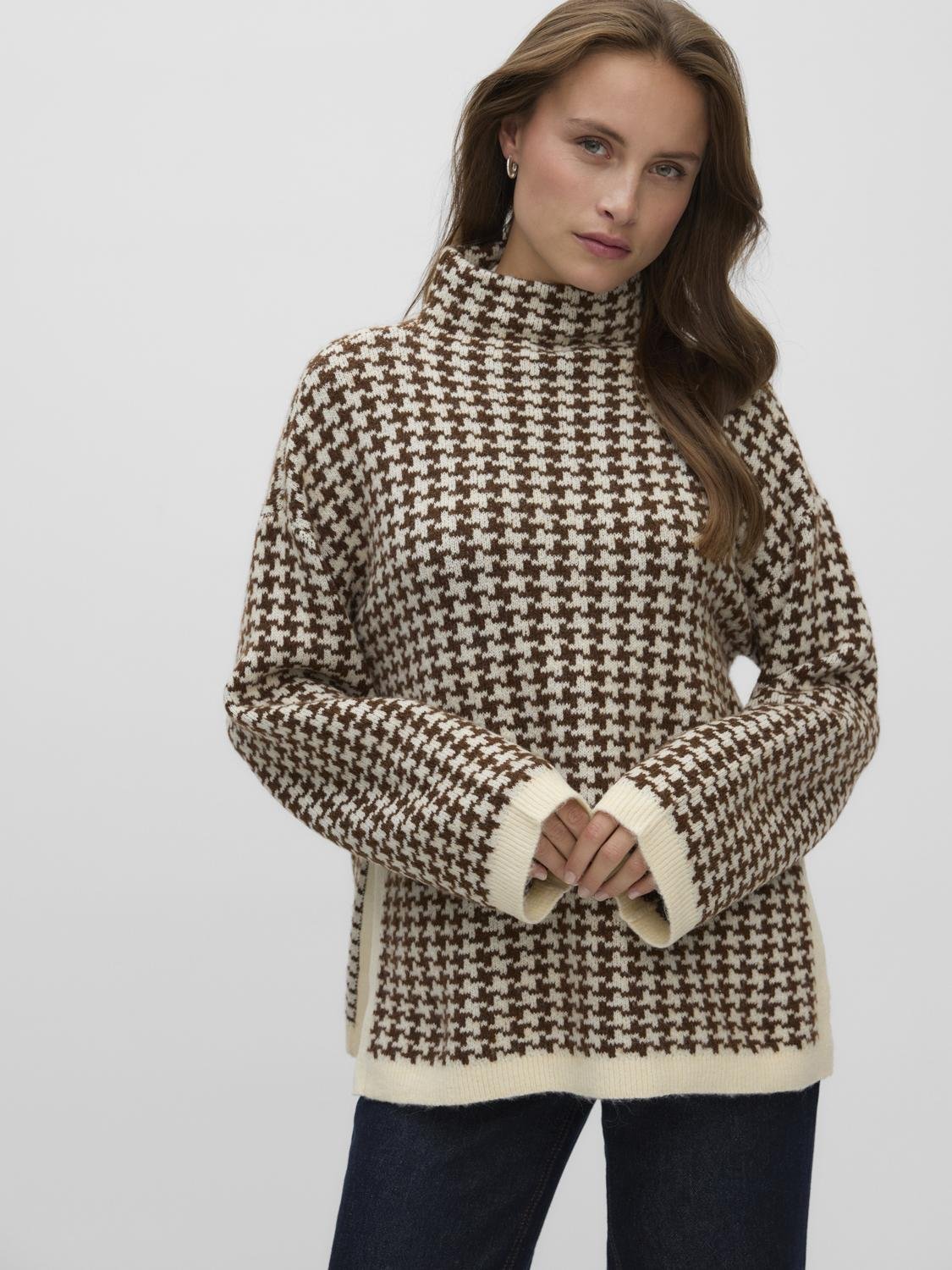 VMCOMO Pullover - Birch - VERO MODA & VILA Bergvik